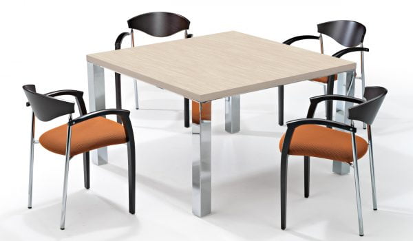 Mesa de reuniones cubo