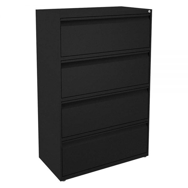 Archivador horizontal metálico con cuatro gavetas Archivador Metálico