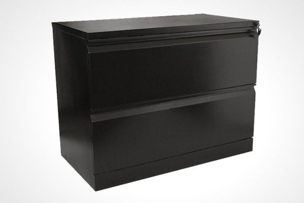 Archivador horizontal metálico con dos gavetas Archivador horizontal metálico con dos gavetas