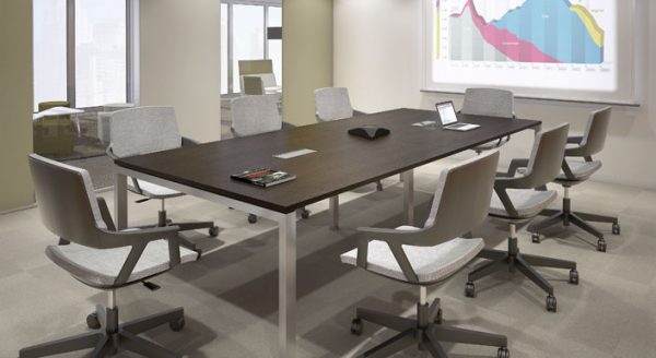 Mesa de reuniones de 8 sillas